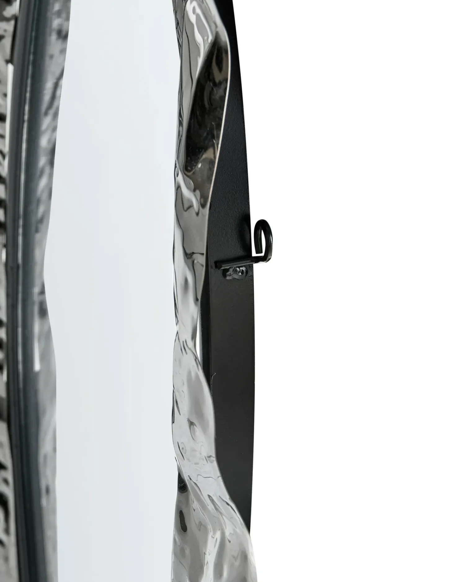 Clearance Beliani Specchio LOGNES 56 cm 95 cm Nero