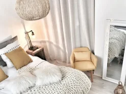 Online Beliani Specchio LUNEL 51 cm Bianco