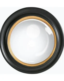 Discount Beliani Specchio MALO 66 cm 66 cm Nero Oro Nero