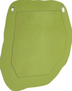 Hot Beliani Specchio MARTYRE 57 cm 74 cm Verde