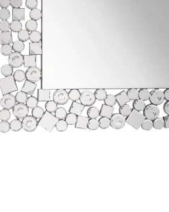 Beliani Specchio MERNEL 60 cm 90 cm Argento