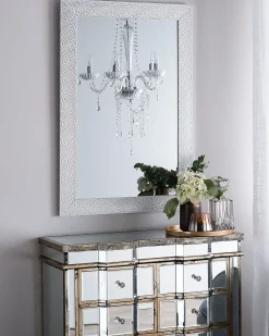 Online Beliani Specchio MERVENT 61 cm Argento