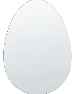 Beliani Specchio MONTRESOR 50 cm 70 cm Argento