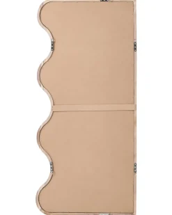 Discount Beliani Specchio MURAT 69 cm 150 cm Legno di Paulownia Naturale Marrone