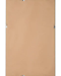 New Beliani Specchio NEVEZ 60 cm 91 cm Grigio