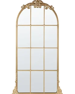 Clearance Beliani Specchio NOIDAN 66 cm 124 cm Metallo Oro