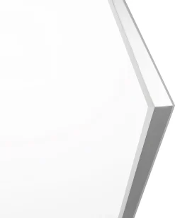 Beliani Specchio OENO 66 cm 91 cm Argento