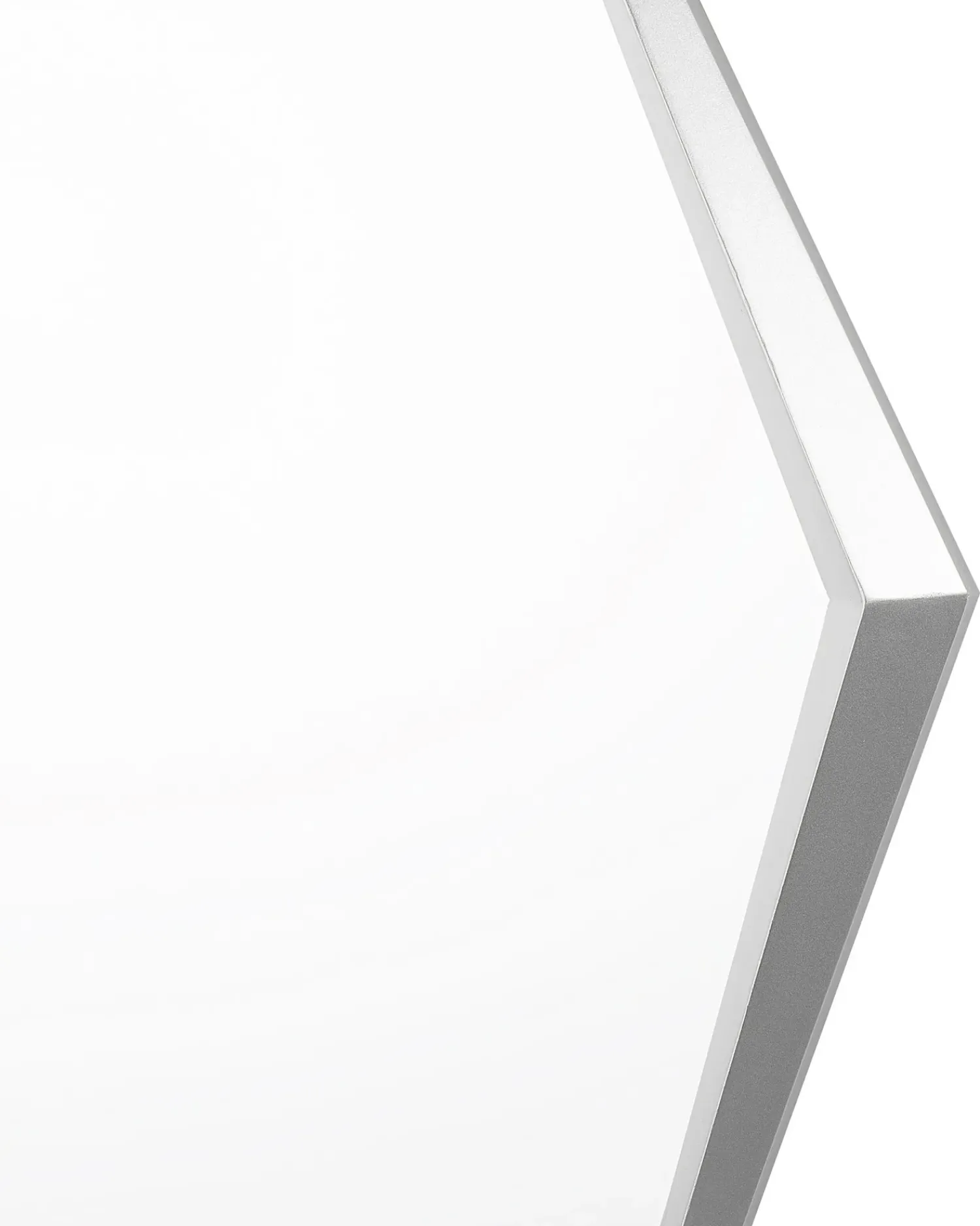Beliani Specchio OENO 66 cm 91 cm Argento