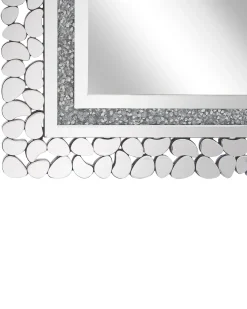 Best Beliani Specchio PABU 60 cm 90 cm Argento