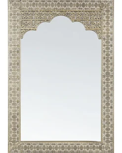 Online Beliani Specchio PALI 60 cm 90 cm Metallo Oro