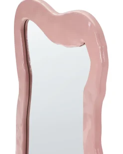 Outlet Beliani Specchio PENCRAN 60 cm 80 cm Rosa