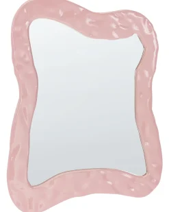 Outlet Beliani Specchio PENCRAN 60 cm 80 cm Rosa