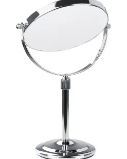 Clearance Beliani Specchio per make-up AVEYRON Argento