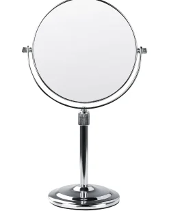 Clearance Beliani Specchio per make-up AVEYRON Argento