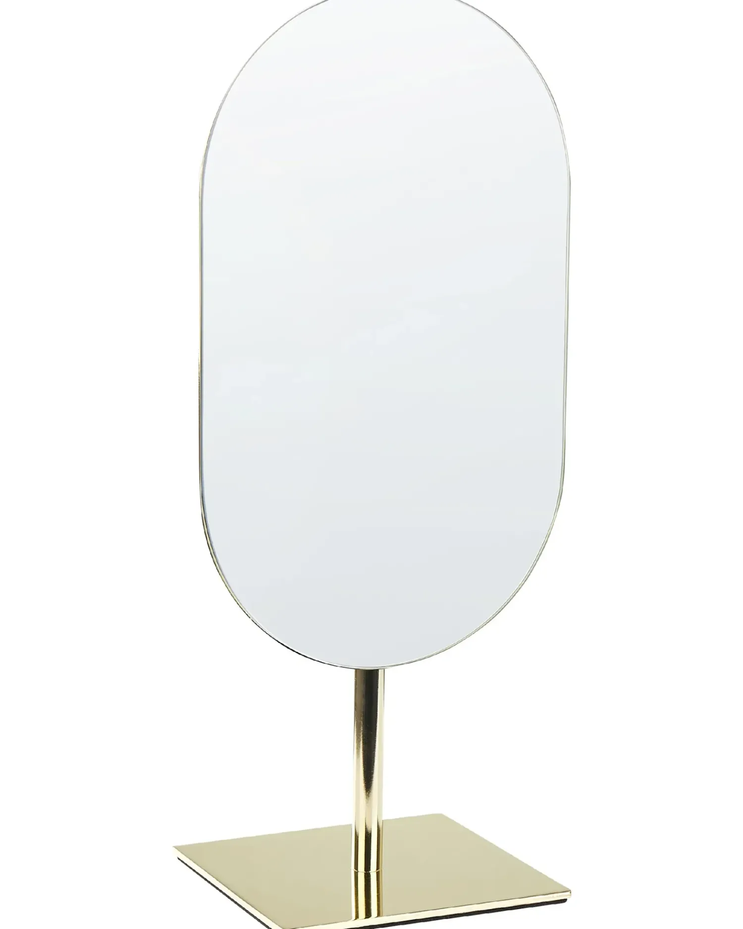 Best Beliani Specchio per make-up CANTAL Oro