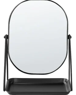 Outlet Beliani Specchio per make-up CORREZE Nero