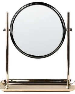 Sale Beliani Specchio per make-up FINISTERE Oro Nero Oro