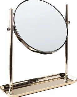 Sale Beliani Specchio per make-up FINISTERE Oro Nero Oro