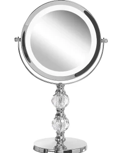 Sale Beliani Specchio per make-up LED CLAIRA Argento