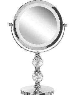 Sale Beliani Specchio per make-up LED CLAIRA Argento
