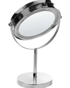 Sale Beliani Specchio per make-up LED VERDUN Argento