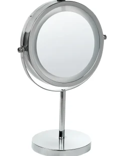 Sale Beliani Specchio per make-up LED VERDUN Argento