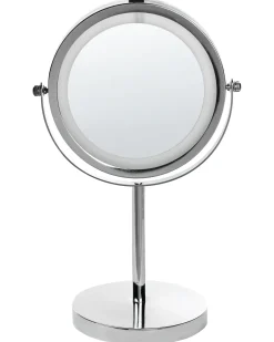Sale Beliani Specchio per make-up LED VERDUN Argento