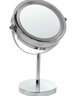 Sale Beliani Specchio per make-up LED VERDUN Argento