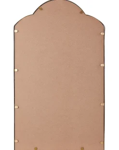 Outlet Beliani Specchio per tavolino toeletta SAVILLY Oro