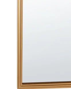 Outlet Beliani Specchio per tavolino toeletta SAVILLY Oro