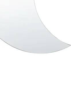 Best Beliani Specchio PESMES 40 cm 60 cm Argento