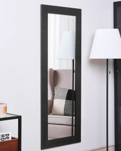 Sale Beliani Specchio PLAISIR 50 cm 130 cm Nero