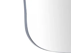 Discount Beliani Specchio PUTEAUX 70 cm 92 cm Metallo Nero