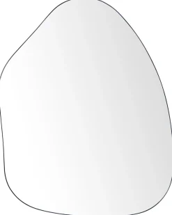 Discount Beliani Specchio PUTEAUX 70 cm 92 cm Metallo Nero