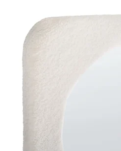 Clearance Beliani Specchio QUIMPER 70 cm 170 cm sporco Bianco