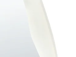 Best Beliani Specchio REIGNY 57 cm 160 cm Velluto Bianco