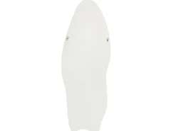 Best Beliani Specchio REIGNY 57 cm 160 cm Velluto Bianco