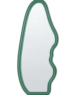 Beliani Specchio ROCLES 68 cm 160 cm scuro Verde