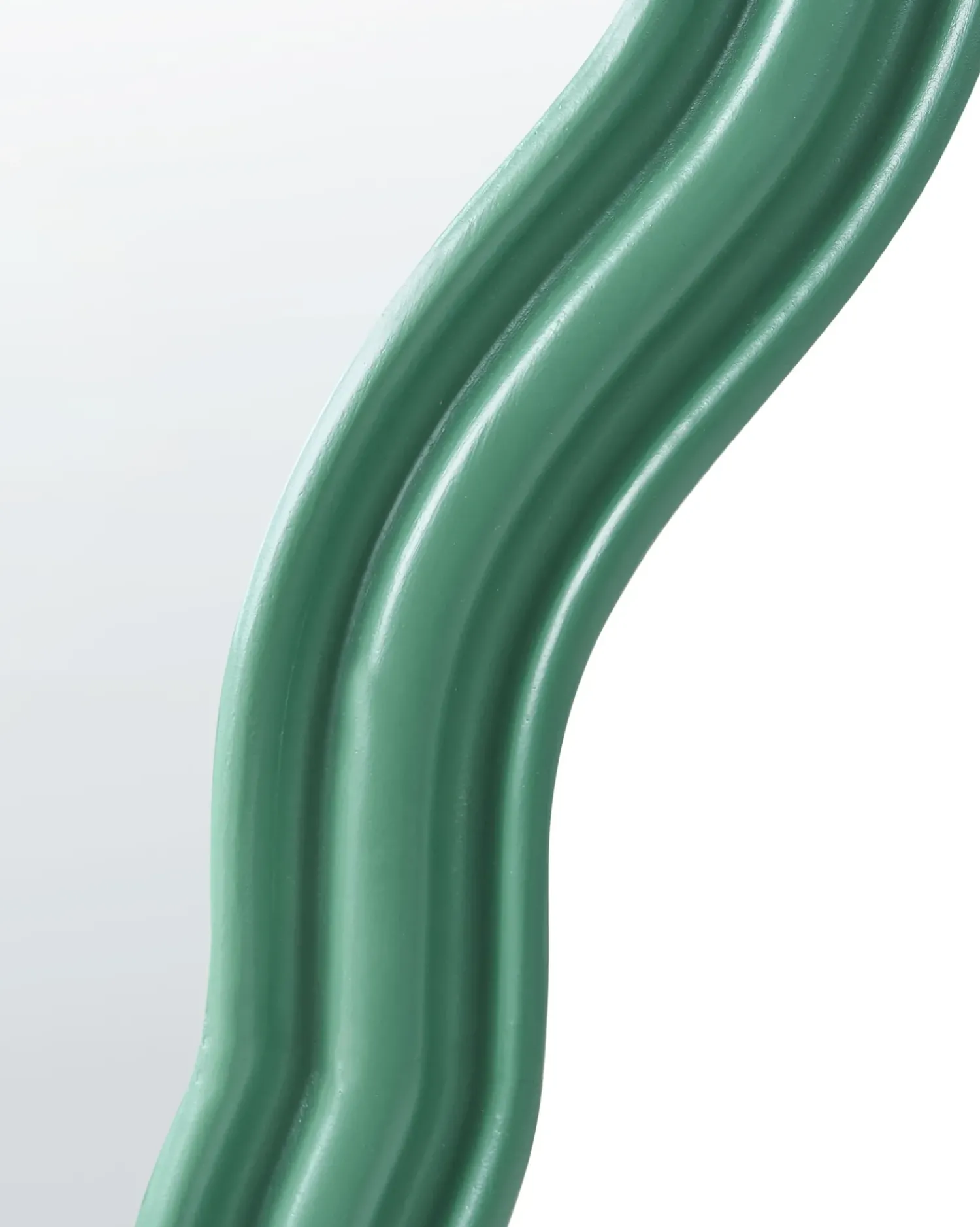 Beliani Specchio ROCLES 68 cm 160 cm scuro Verde