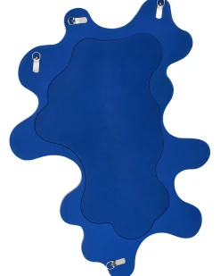 Discount Beliani Specchio ROSCOFF 59 cm 80 cm Blu