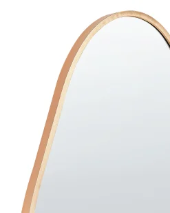Beliani Specchio SALINS 47 cm 160 cm Metallo Oro