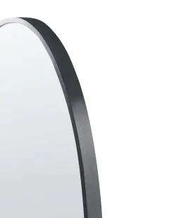 Hot Beliani Specchio SALINS 47 cm 160 cm Metallo Nero