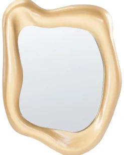 New Beliani Specchio SANTEC 59 cm 77 cm Oro
