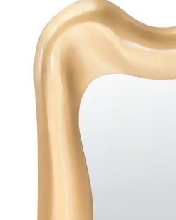 New Beliani Specchio SANTEC 59 cm 77 cm Oro