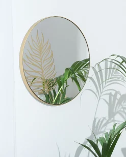 Discount Beliani Specchio SAUVIE 57 cm 57 cm Oro