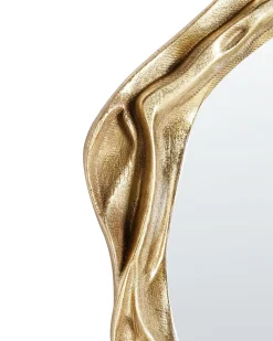 New Beliani Specchio SERY 38 cm 75 cm Oro