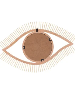 Clearance Beliani Specchio SOYOPA 79 cm 48 cm Bambù Naturale Marrone