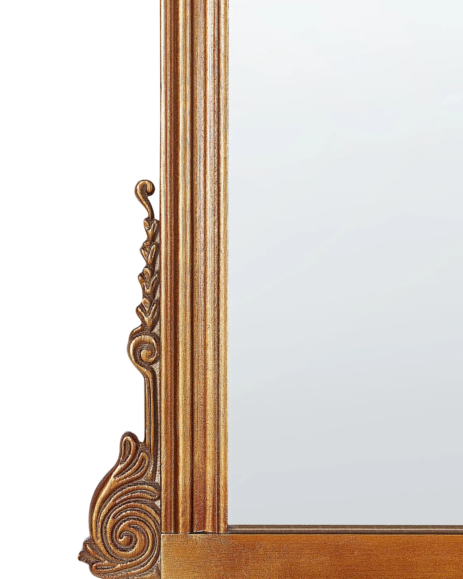 Best Beliani Specchio SUSSEY 75 cm 78 cm Oro