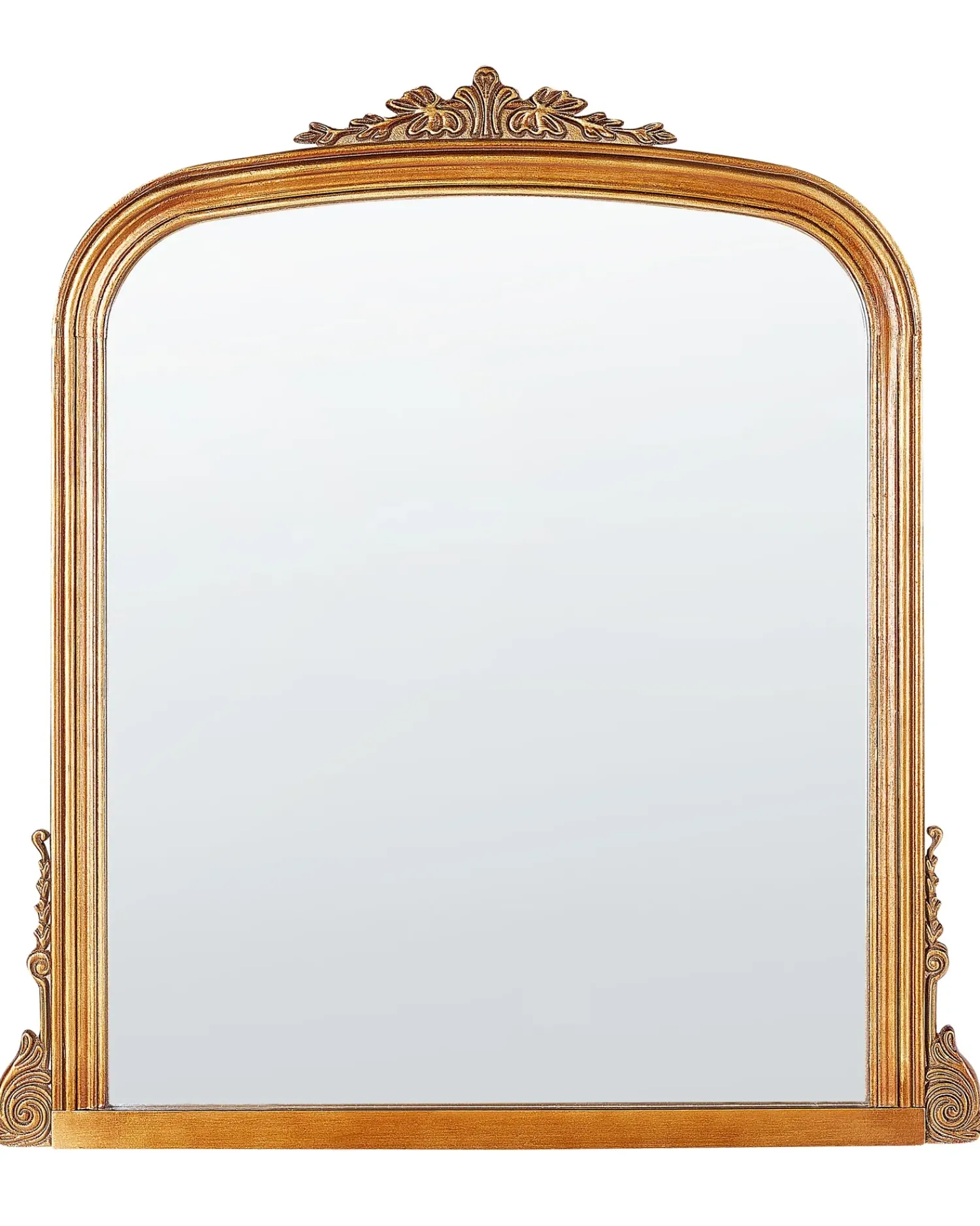 Best Beliani Specchio SUSSEY 75 cm 78 cm Oro
