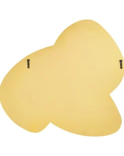 Beliani Specchio TAILLY 99 cm 89 cm Oro Blu Oro